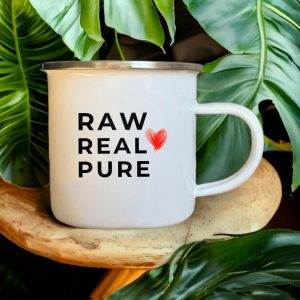 RAW | REAL | PURE Basic Enamel Mug