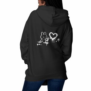 INK&(ID)ENTITY: Spraycan Bunny - Unisex HW Hoodie