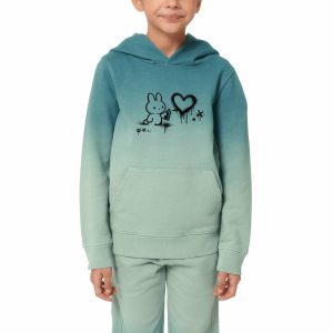Spraycan Bunny - KIDS Dip Dye Hoodie