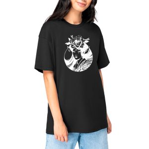 Peony woman - Unisex oversized tee